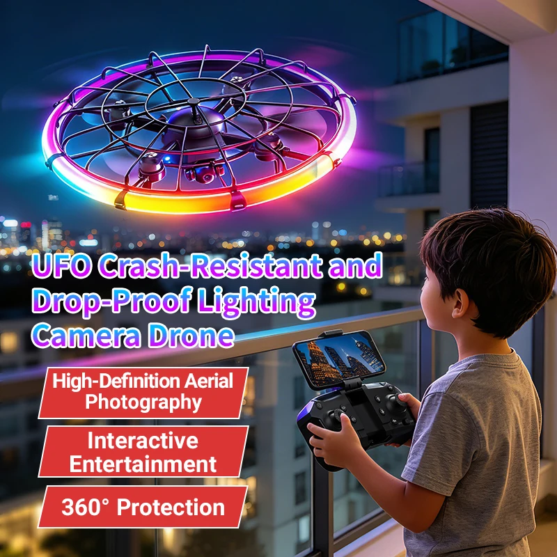 Drone Kit With Camera - Dron RC JJRC H145 UFO con